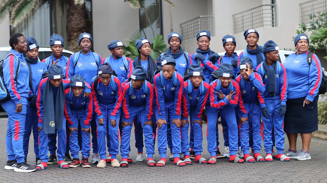 Team Limpopo at the 2026 Winter National School Sports Championships hosted at KuGompo City, Eastern Cape